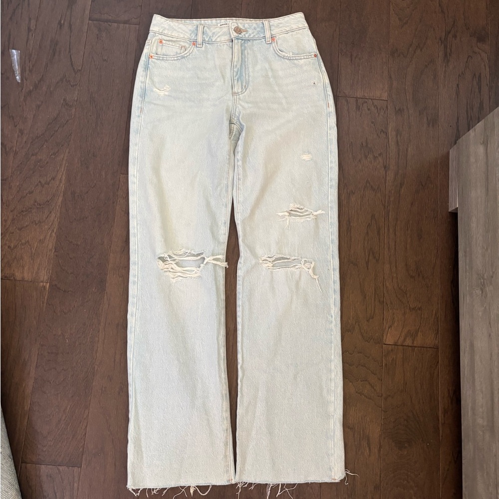 garage 90s straight jeans size 3(26)